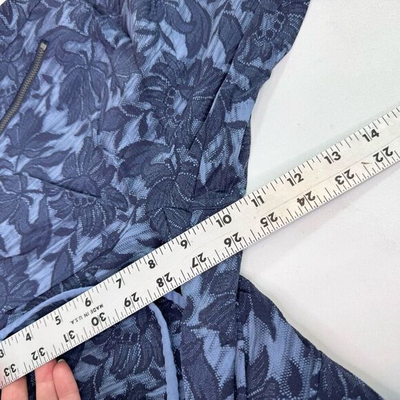 Athleta Pants Womens 8 Trekkie North Jogger Blue Zip Pockets Pull On Drawstring - Picture 5 of 12